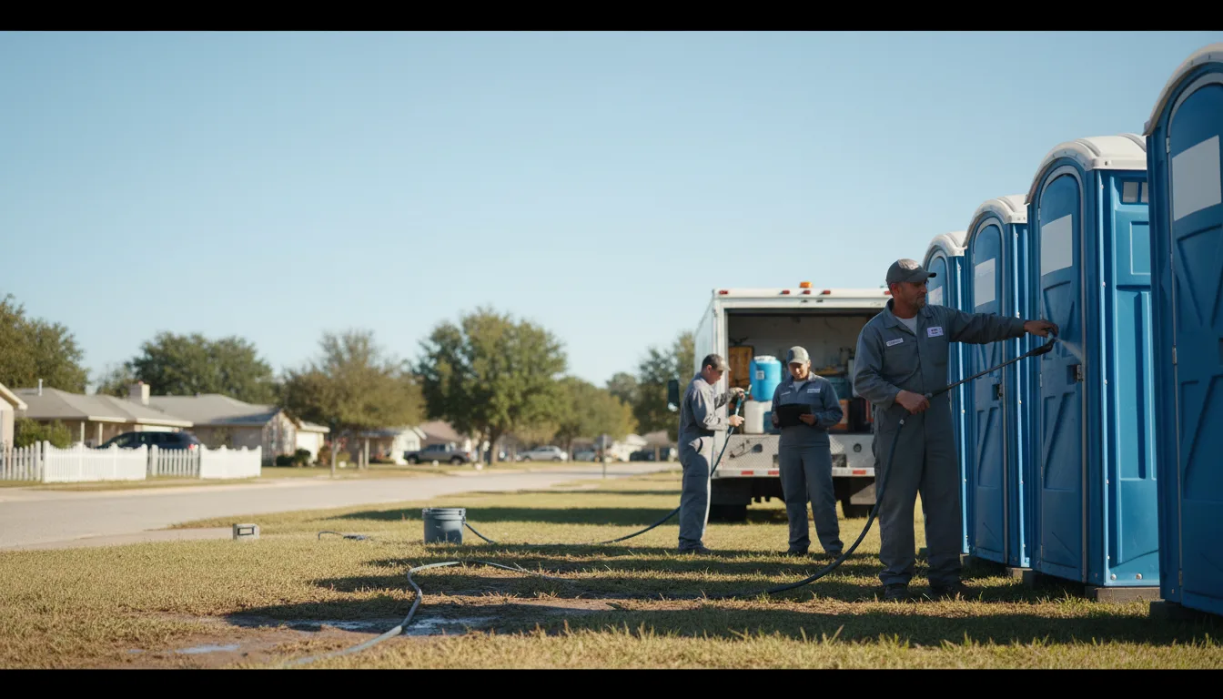 Long-Term Portable Toilet Rental in Frankfort, SD near me